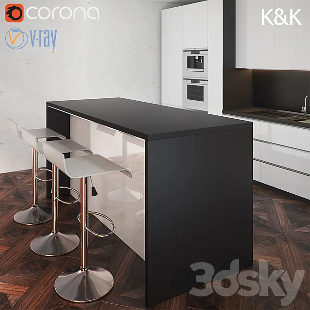 Kitchen Furniture X 3DModel