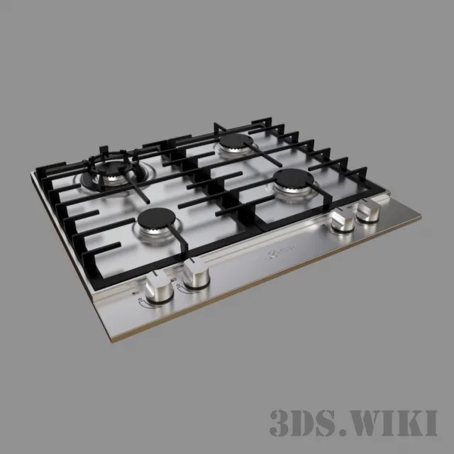 kitchen – Gas hob KAISER 3D Model