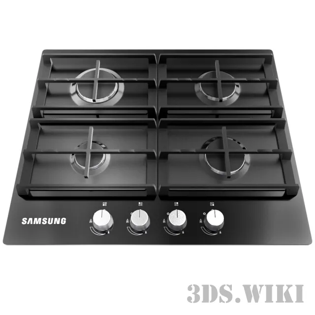 kitchen – Gas surface Samsung NA64H3010AK / WT 3D Model