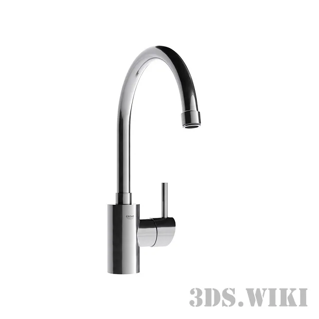 kitchen – GROHE Concetto faucet 3D Model