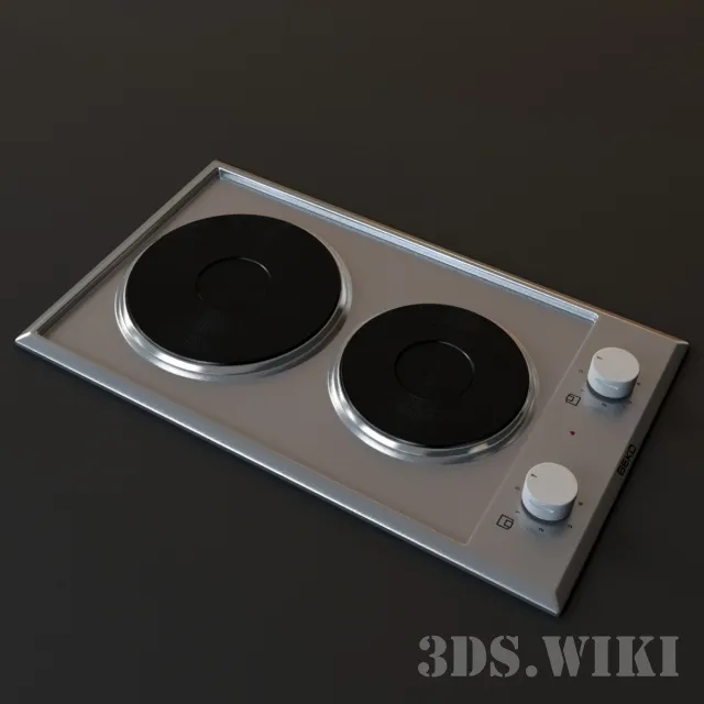 kitchen – Hob BEKO HDCE 32200 X 3D Model