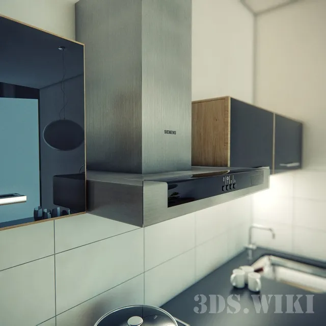 kitchen – Hood Siemens Hood 3D Model