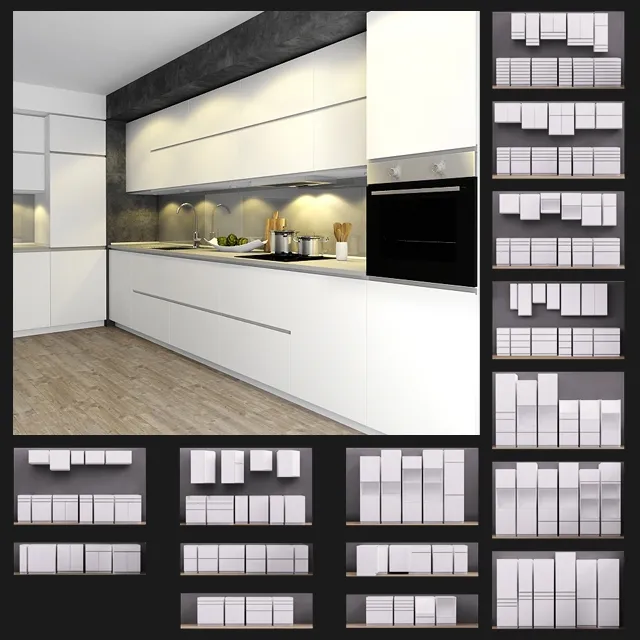 kitchen – Ikea kitchen Method-Nodsta 3D Model