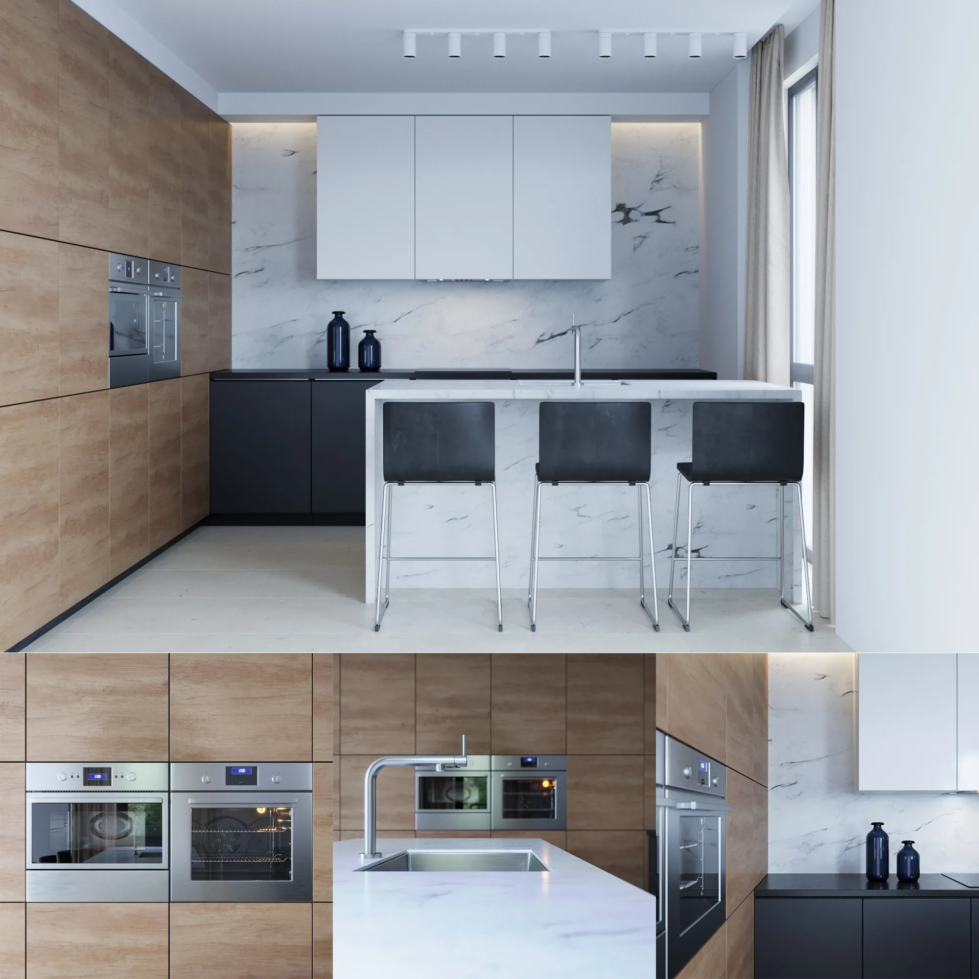 kitchen – ikea kitchen part 004 3D Model