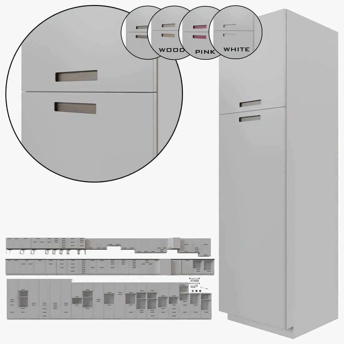 kitchen – IKEA Marsta 1 3D Model kitchen – IKEA Marsta 1 3D Model