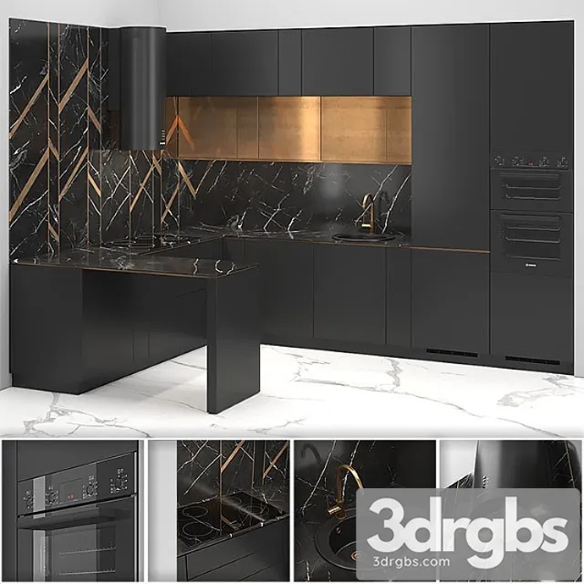 Kitchen inge c-shaped