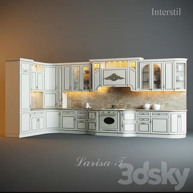 Kitchen Interstyle Larissa T 3D Model