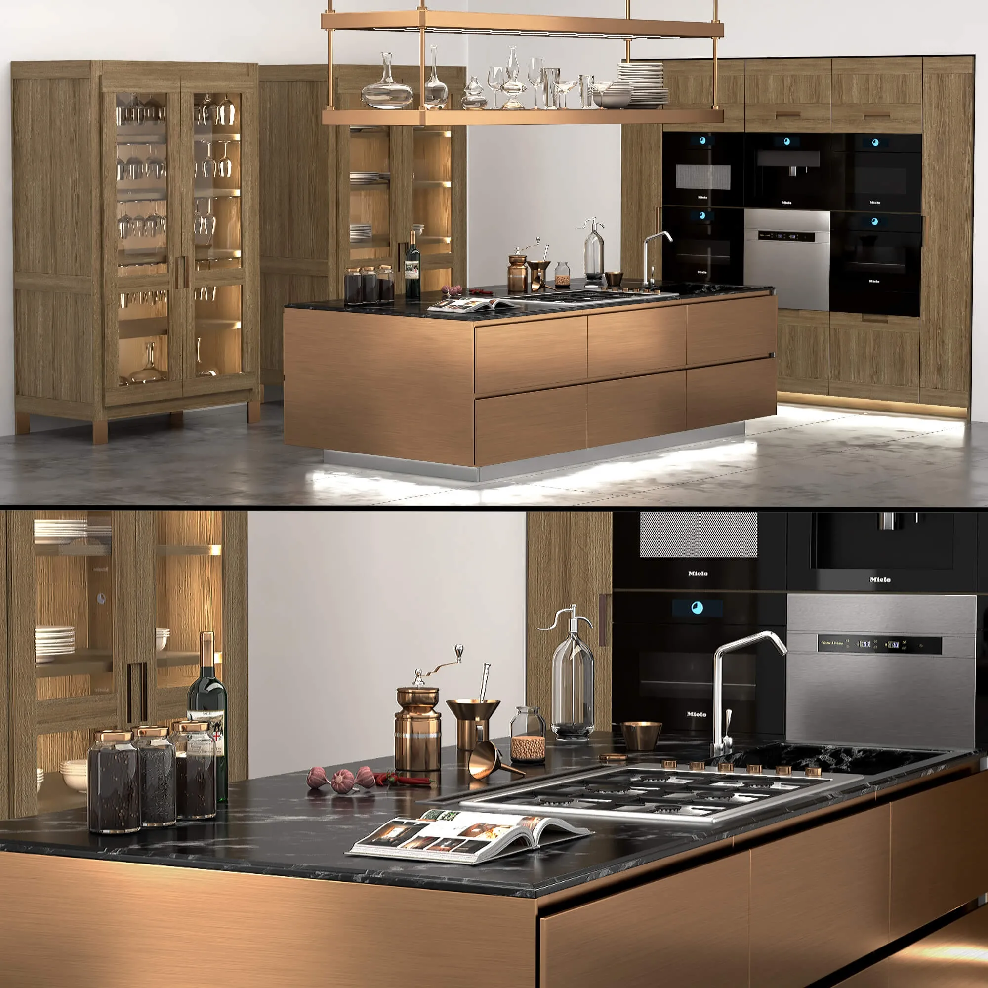 kitchen – Italiana Arclinea kitchen 3D Model