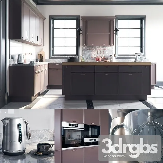 Kitchen Kanti From Rimi Cuisine 3D Model Download