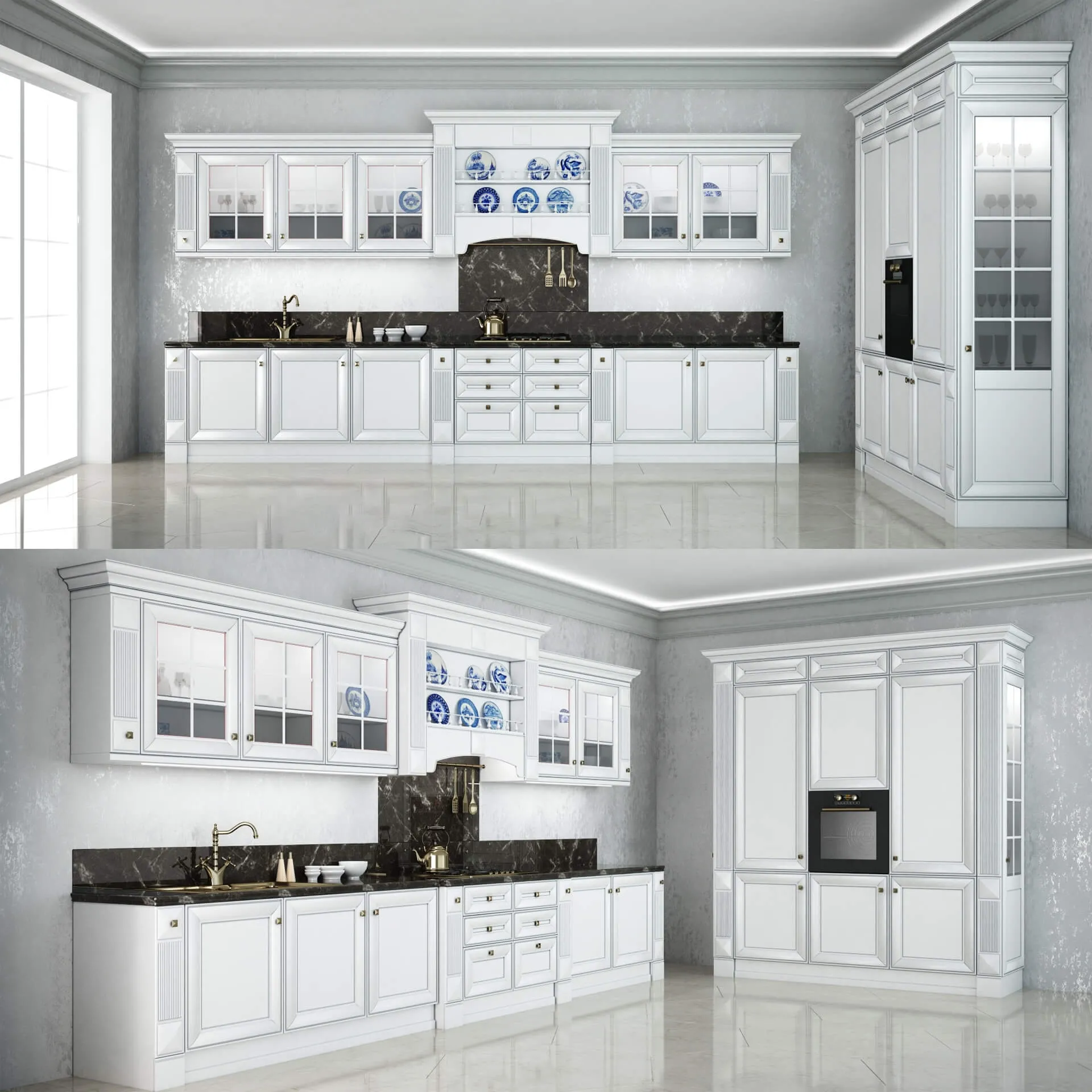 kitchen – Kitchen Anna Classic Collection french ARREX 3D Model