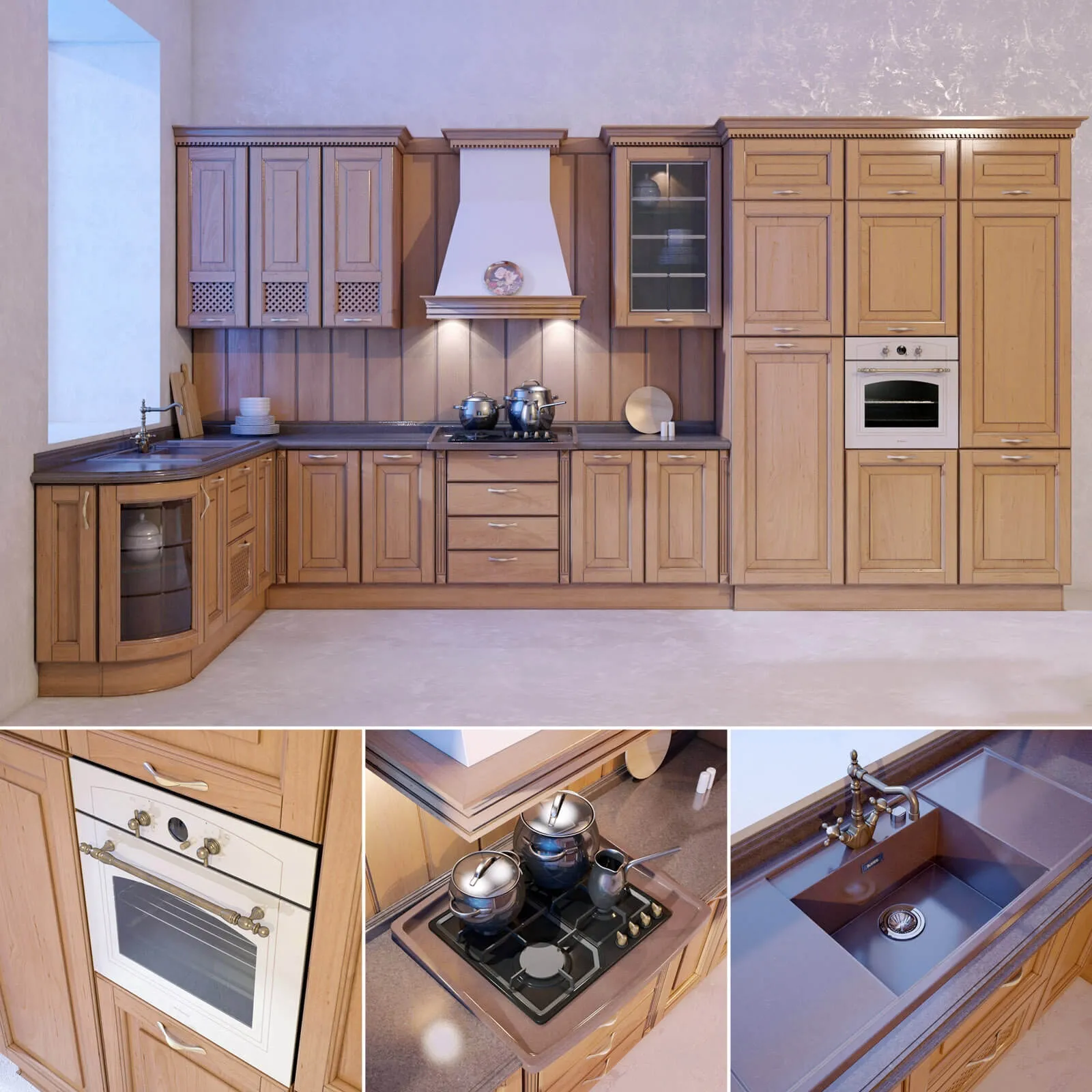 kitchen – Kitchen ARAN Provenzale 3D Model