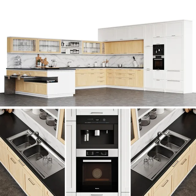 kitchen – Kitchen Aster Cucine  Timeline 2.0 3D Model