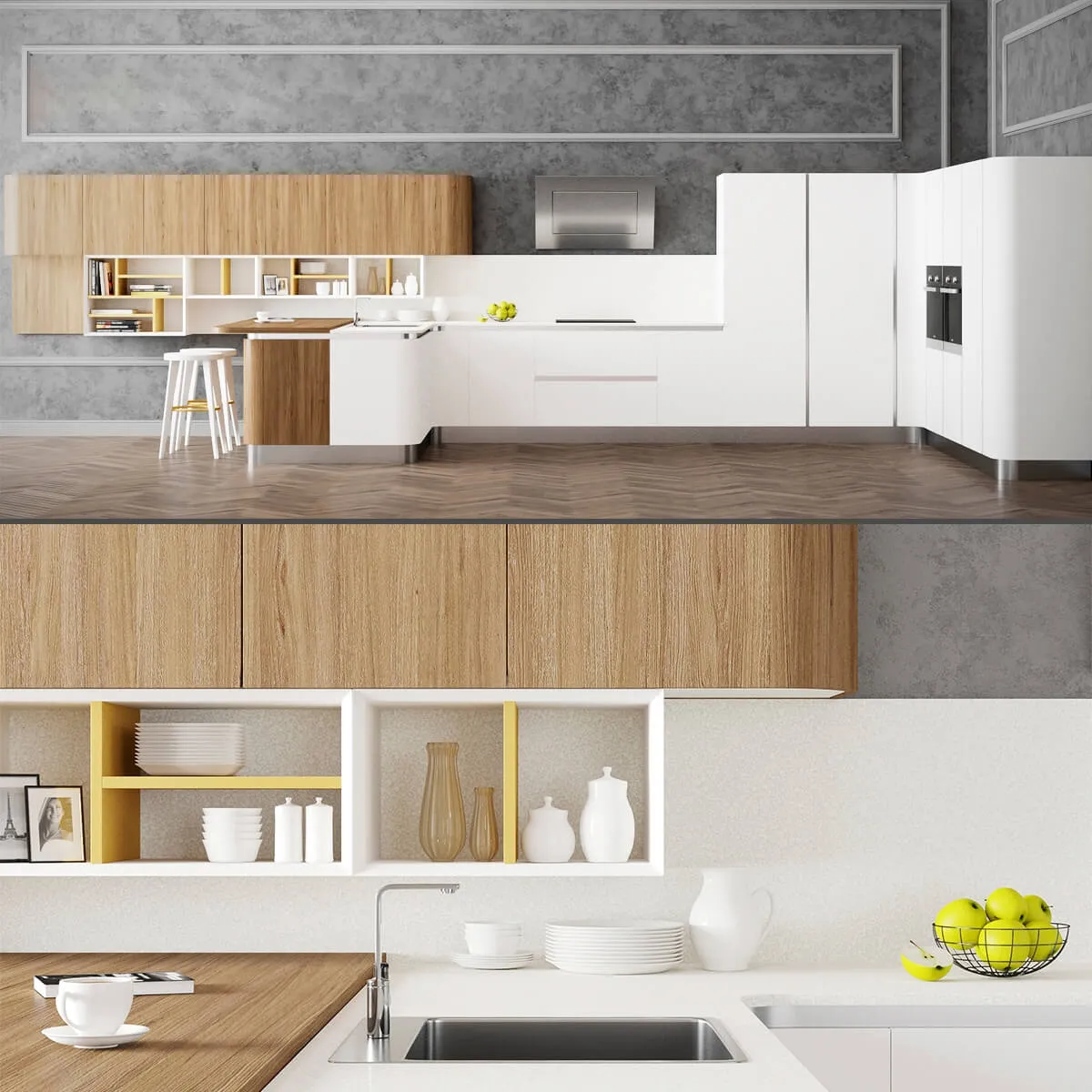 kitchen – Kitchen Barolo dmi 3D Model