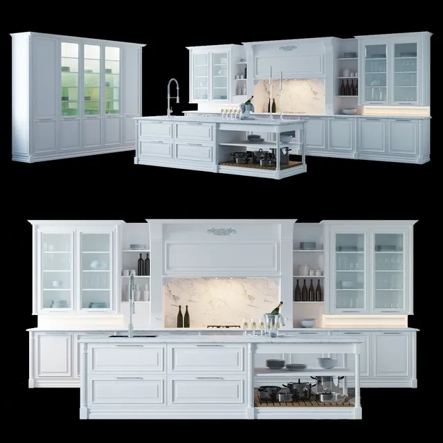 kitchen – Kitchen Cesar Elite 3D Model