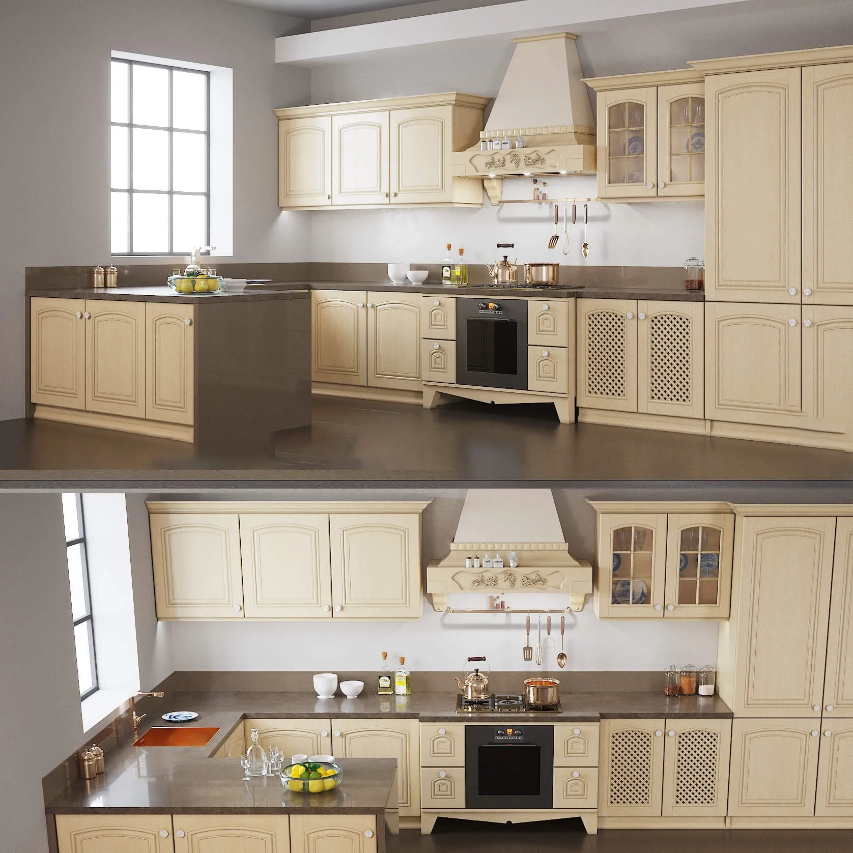 kitchen – Kitchen Costanza Classic Collection for Arrex 3D Model