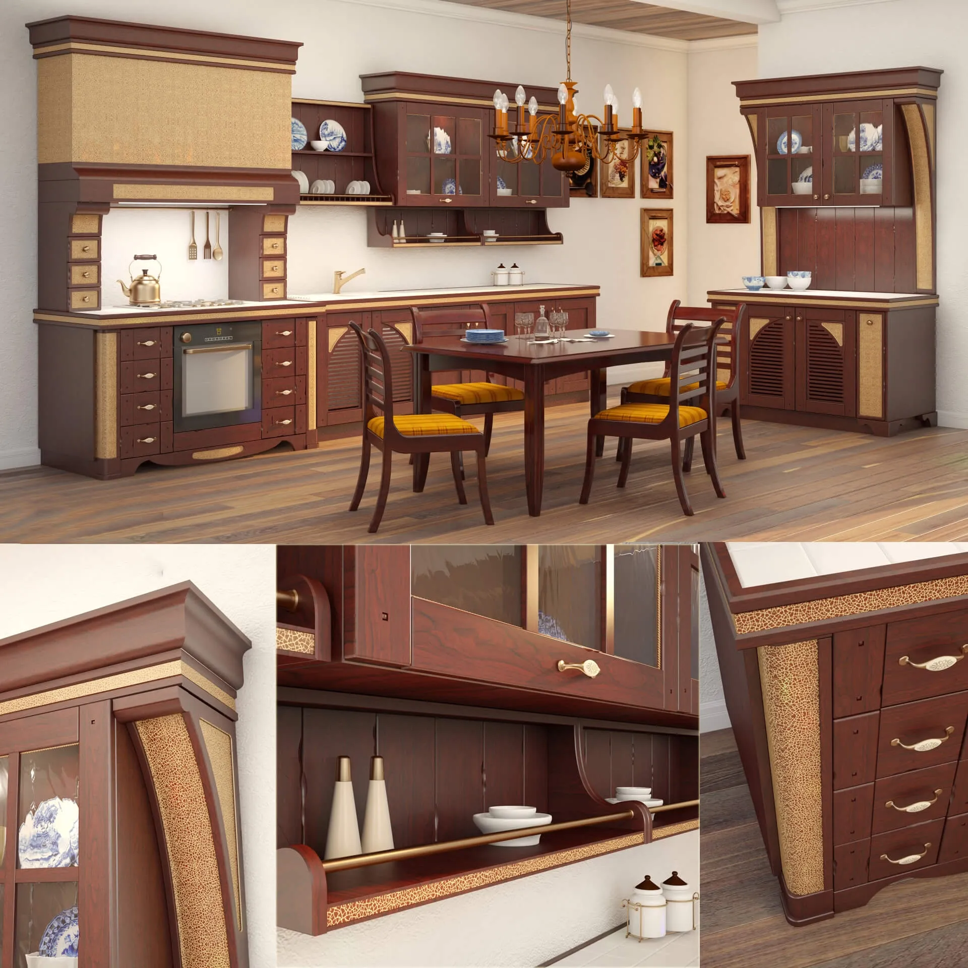 kitchen – Kitchen country Verona Mobili 3D Model