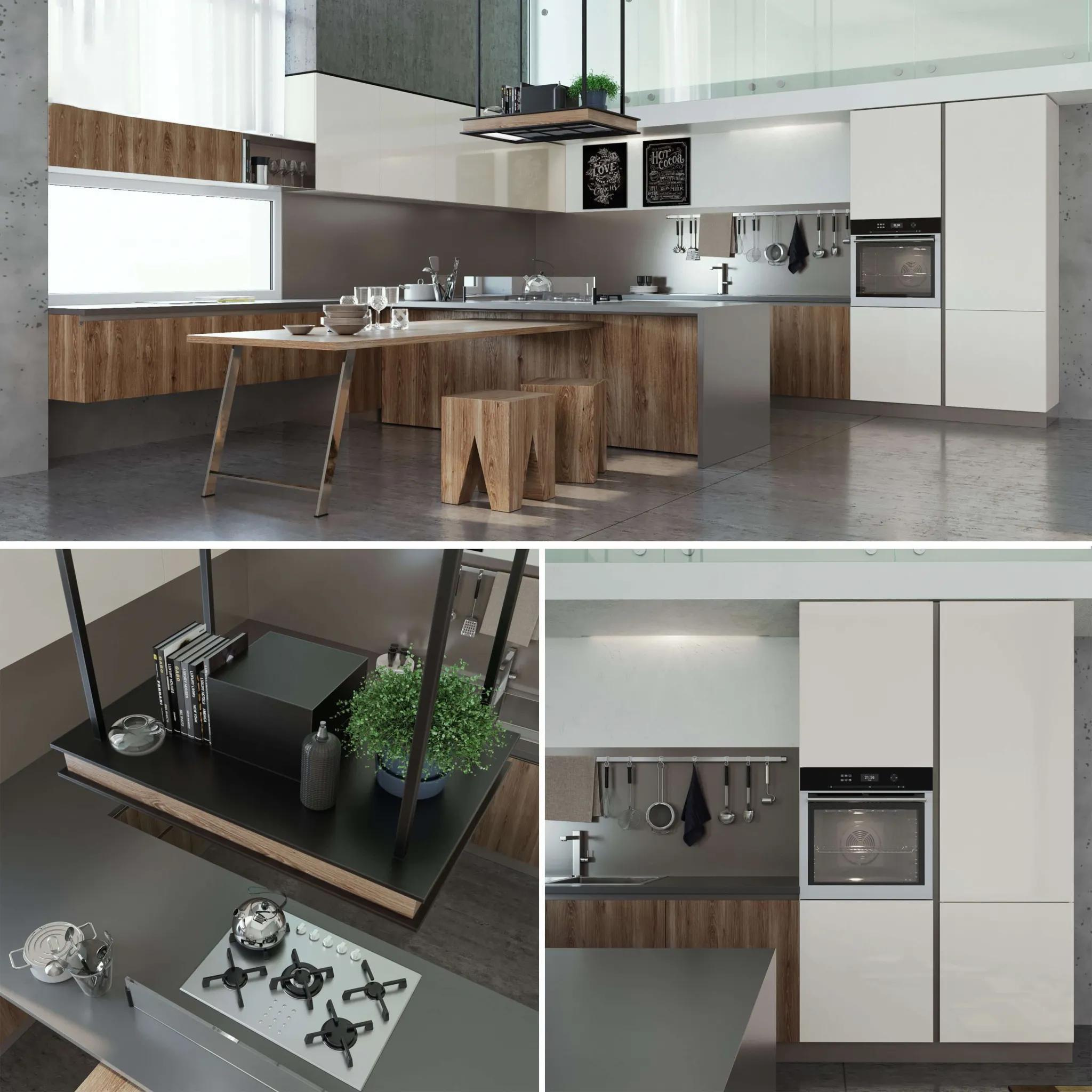 kitchen – Kitchen Cucine Stosa Infinity Diagonal 3D Model kitchen – Kitchen Cucine Stosa Infinity Diagonal 3D Model