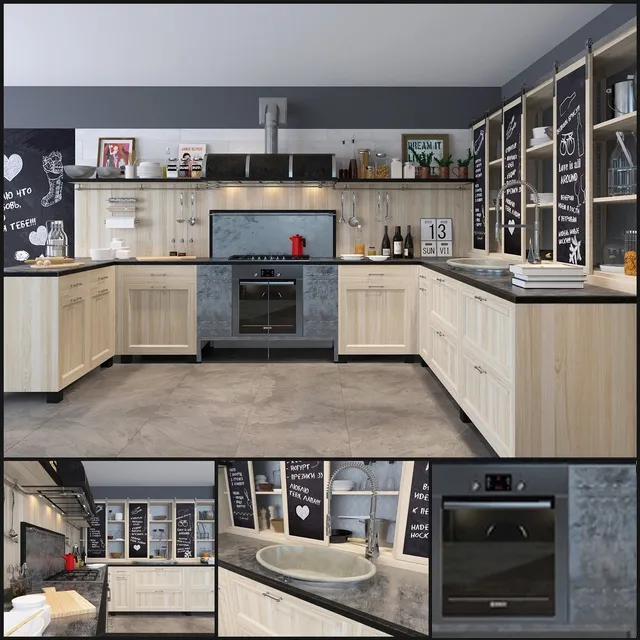 kitchen – Kitchen Cuisine Marchi Cucine 3D Model