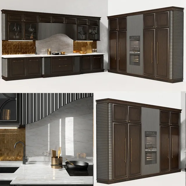 kitchen – Kitchen Dama from the Italian factory Prestige 3D Model