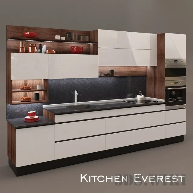 kitchen – Kitchen Everest 3D Model