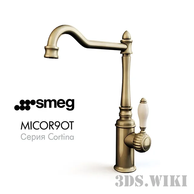 kitchen – Kitchen faucet Smeg Cortina MICOR9OT 3D Model