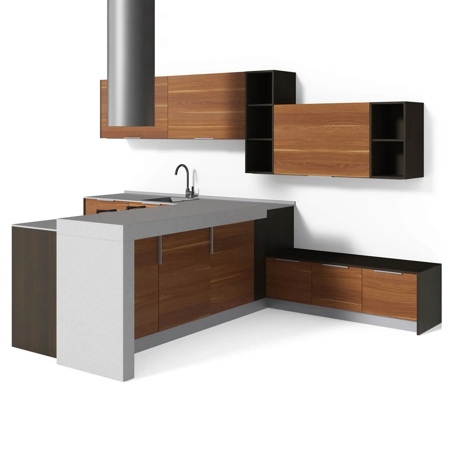 kitchen – Kitchen furniture 04 3D Model