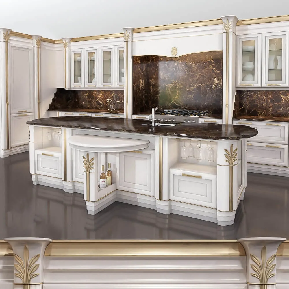 kitchen – Kitchen Furniture Ego by Brummel 3D Model