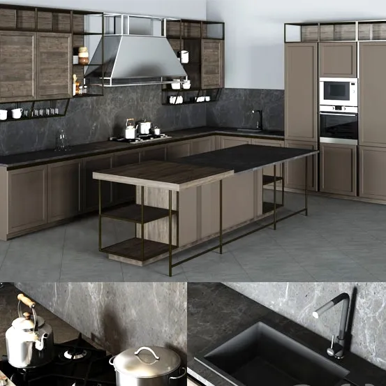 kitchen – Kitchen Furniture Frame Snaidero 3D Model