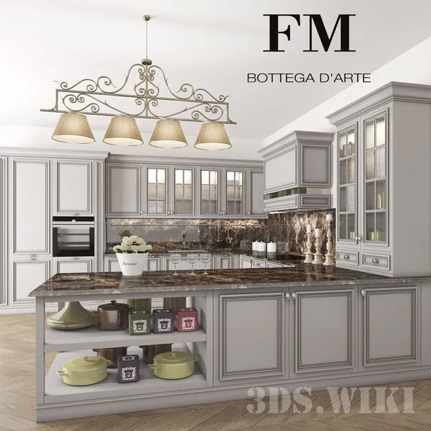 kitchen – Kitchen London by FM Bottega 3D Model