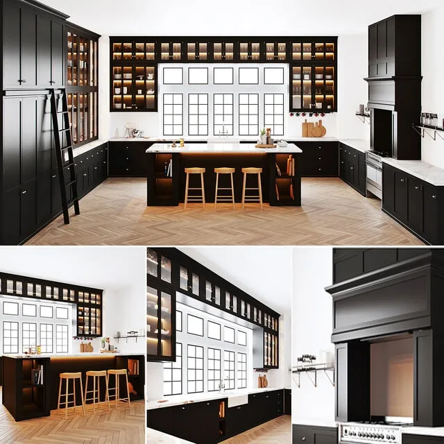 kitchen – Kitchen Set 008 3D Model