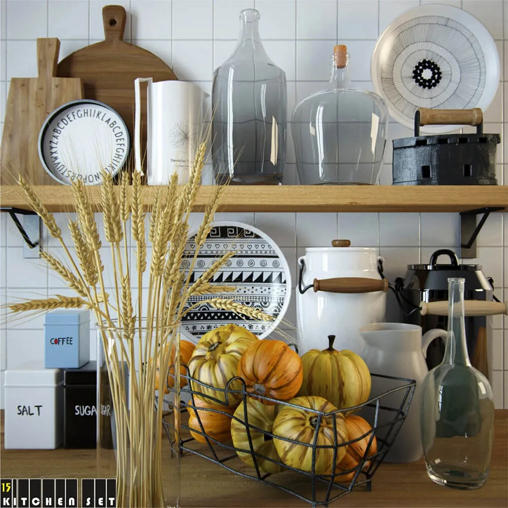 kitchen – Kitchen set 15 3D Model