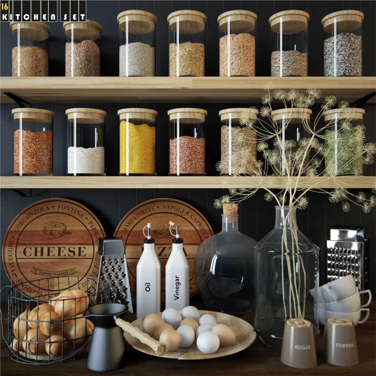 kitchen – Kitchen set 16 3D Model