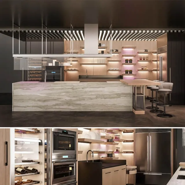 kitchen – Kitchen Set 268 3D Model