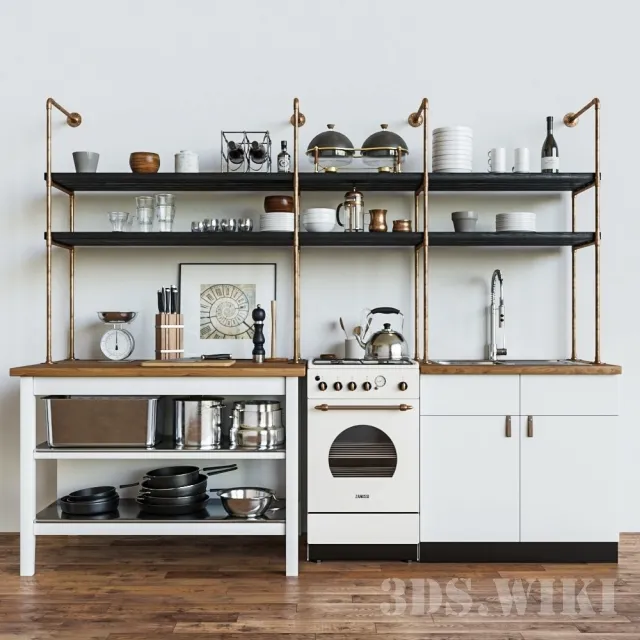 kitchen – Kitchen set 3D Model