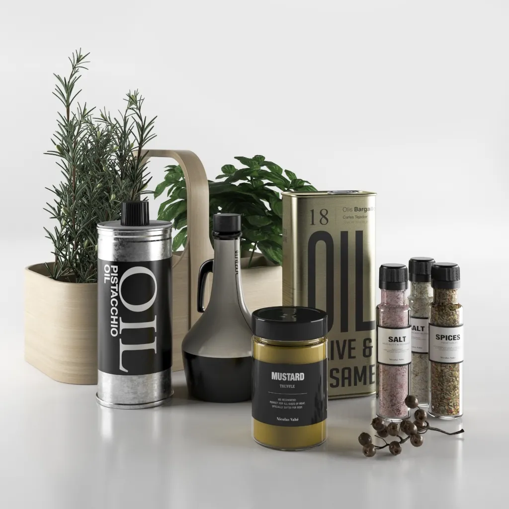 kitchen – Kitchen set 8 3D Model