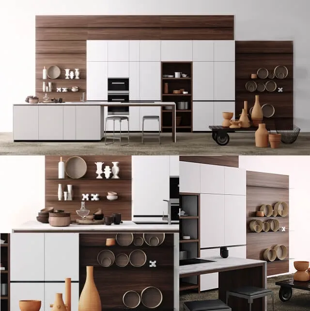 kitchen – Kitchen Set Valcucine 3D Model
