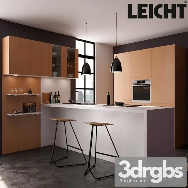 Kitchen Leicht Pinta Orlando 3D Model Download