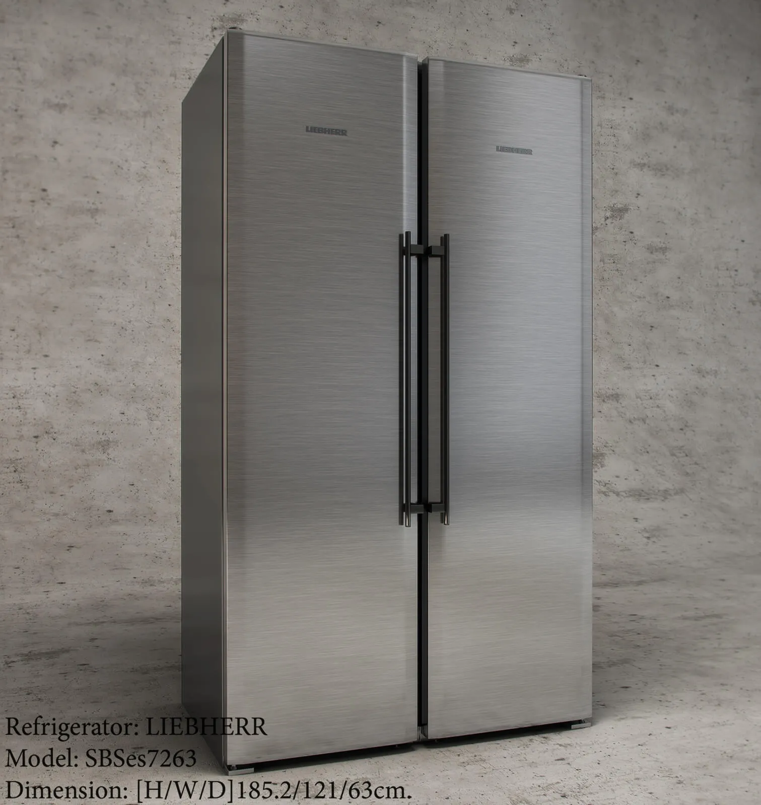kitchen – Liebherr 2 3D Model kitchen – Liebherr 2 3D Model