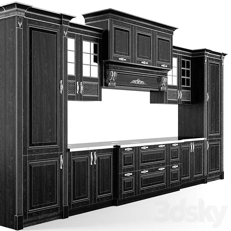 Kitchen Lismaster – Premiera 3D Model Kitchen Lismaster – Premiera 3D Model