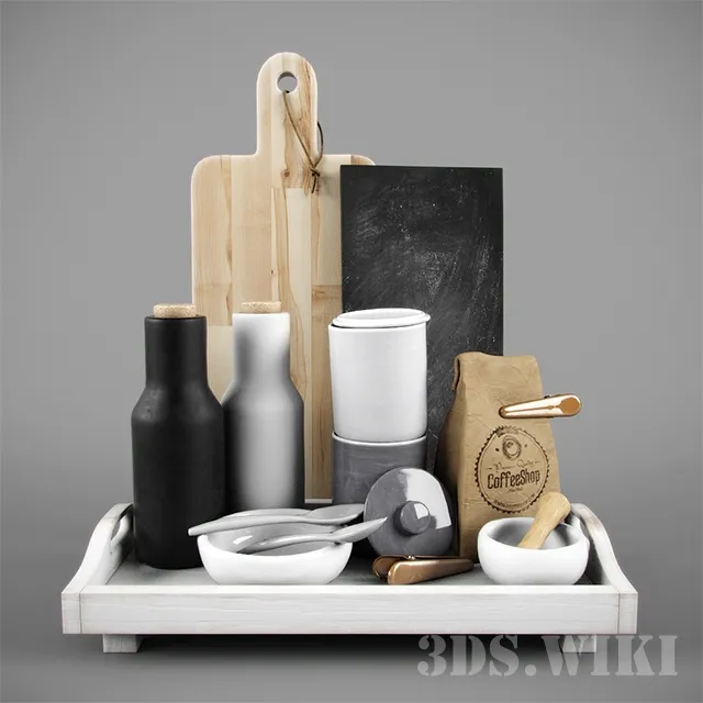 kitchen – Little things for the kitchen 3D Model