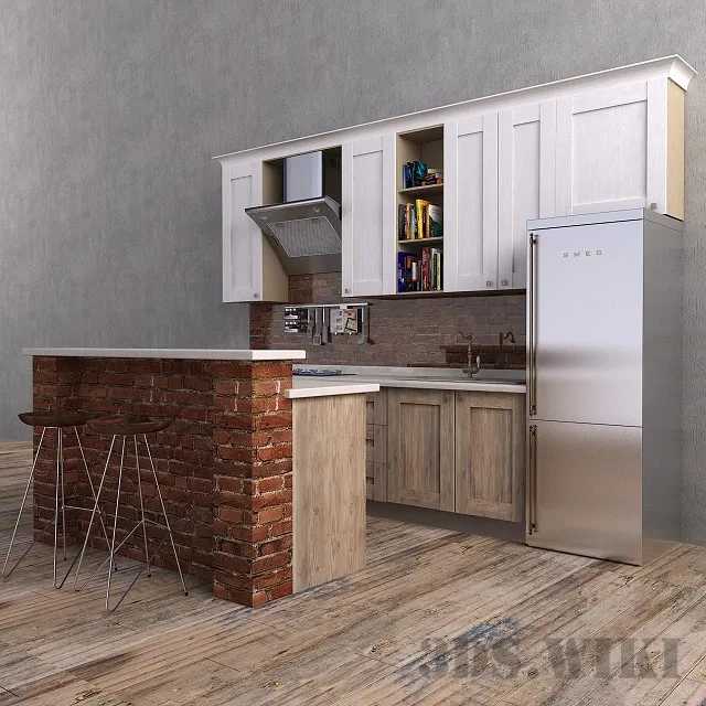 kitchen – Loft Kitchen 3D Model