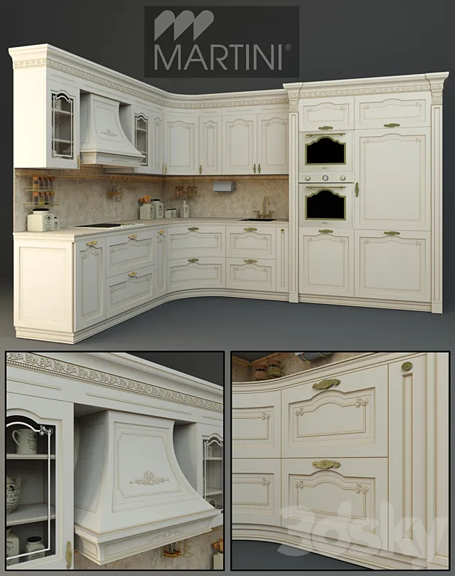 kitchen MARTINI 3D Model