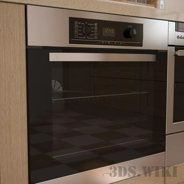 kitchen – Miele H5240 B oven 3D Model