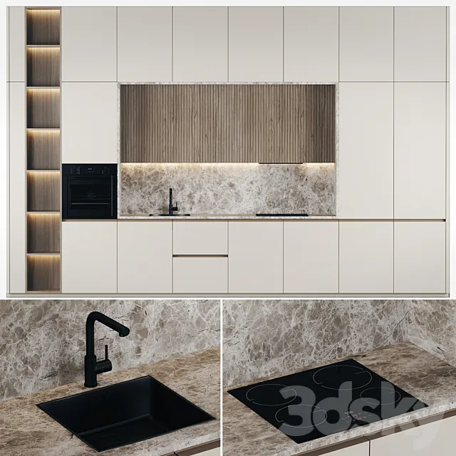 KITCHEN MODEL 8 3D Model KITCHEN MODEL 8 3D Model