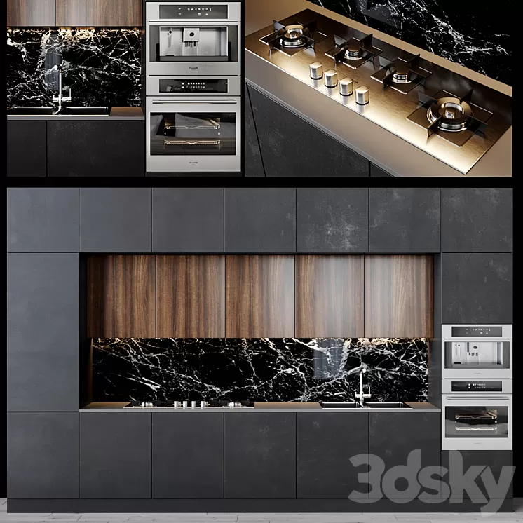 Kitchen modern 3D Model