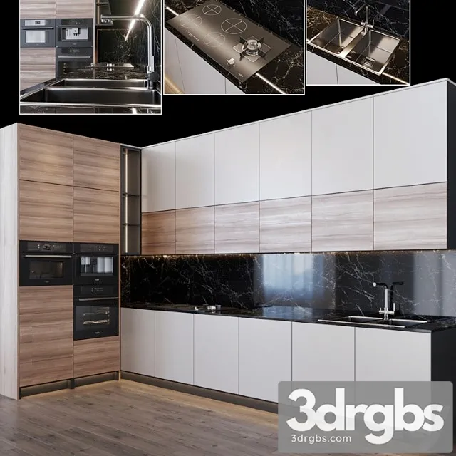 Kitchen modern 8 3D Model Download