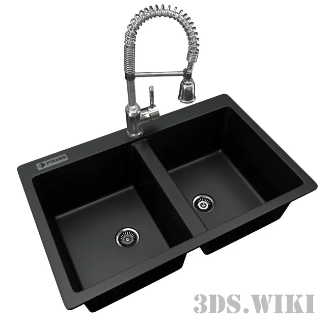 kitchen – Modern kitchen sink 3D Model