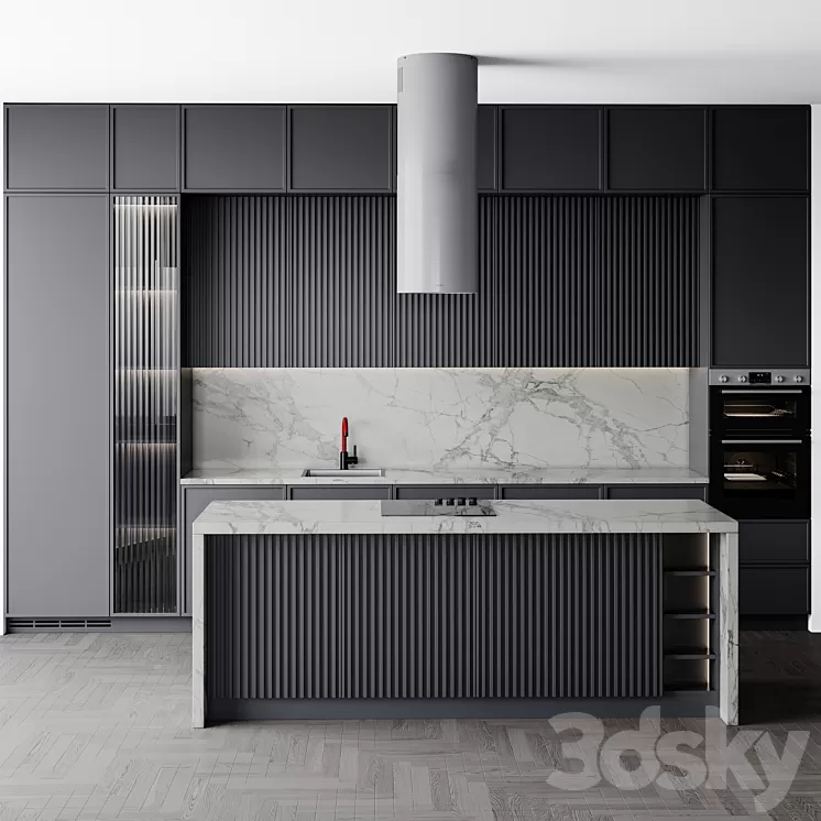 kitchen modern139 3D Model Free Download