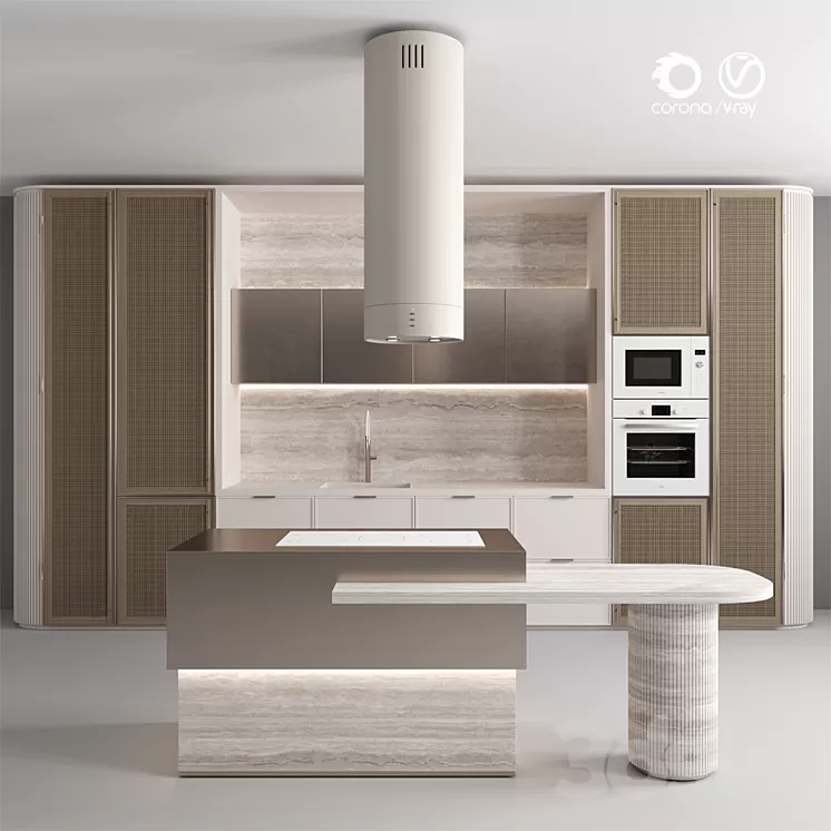 Kitchen No. 107 3D Model Free Download Kitchen No. 107 3D Model Free Download