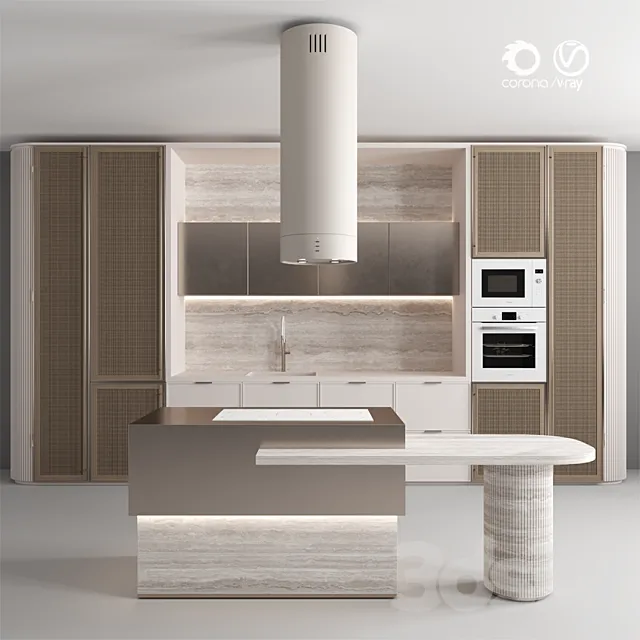 Kitchen No. 107 3DModel